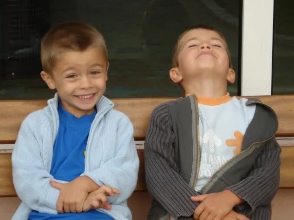 Luca et Alexandre petit
